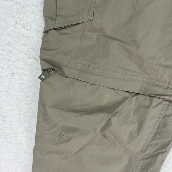 CQR‎ Pants Mens Convertible Cargo Lightweight Utility Pant 32x32 Tan - Picture 2 of 8